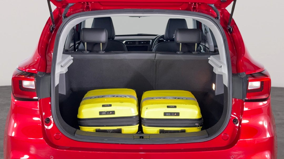 Boot Inside View with Luggage