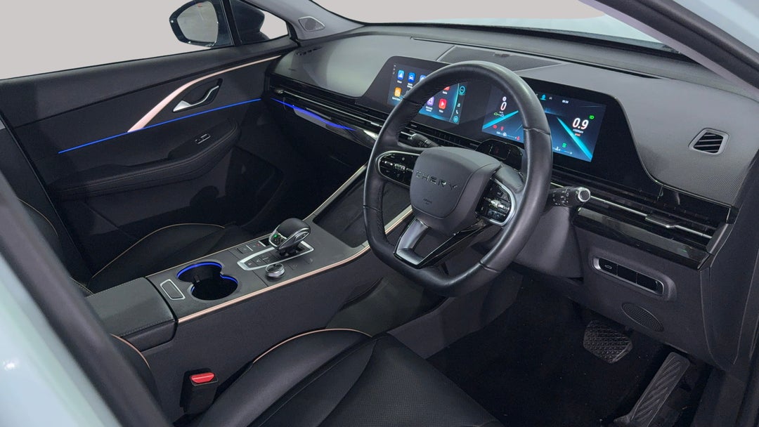 Right Side Front Door Cabin View