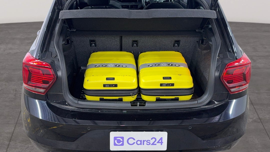 Boot Inside View with Luggage