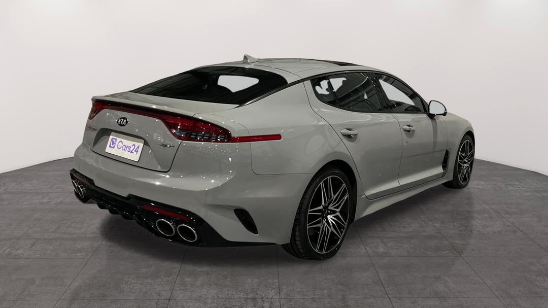 2020 Kia Stinger Gt (black Leather), Automatic, 60993 km, Right Back Diagonal (45- Degree) View