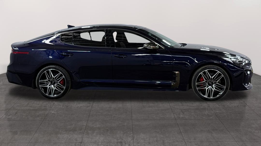 2021 Kia Stinger Gt (red Leather), Automatic, 28350 km, Right Side View