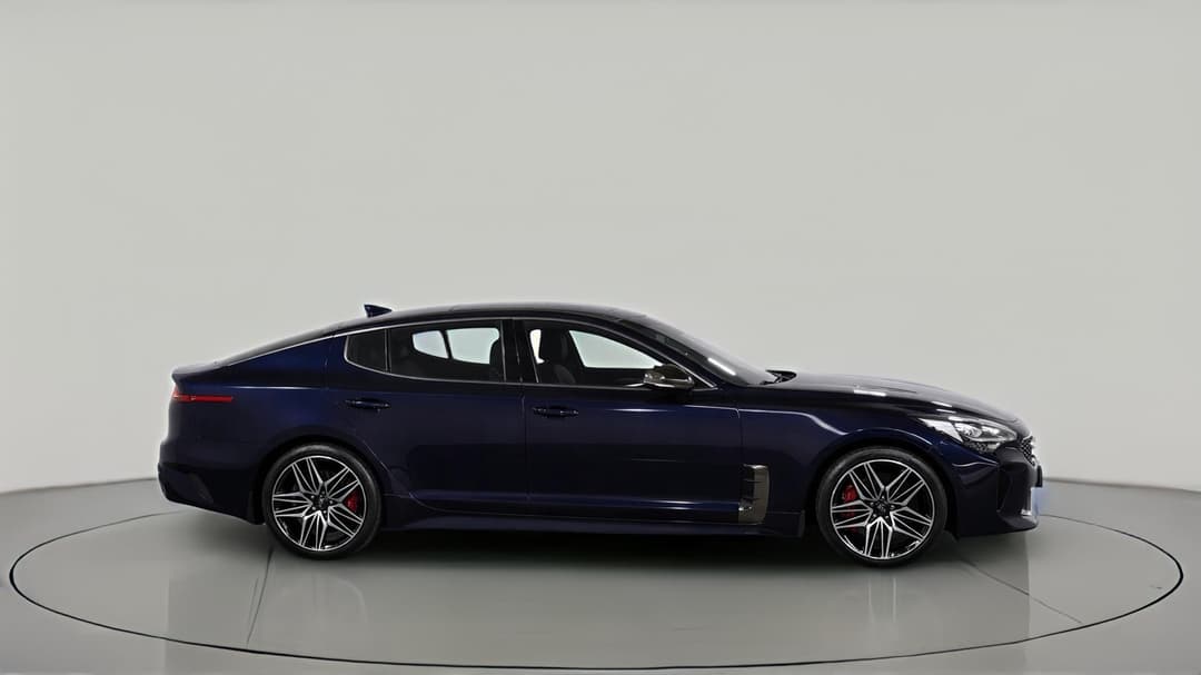 2021 Kia Stinger Gt (red Leather), Automatic, 28350 km, Right Side View