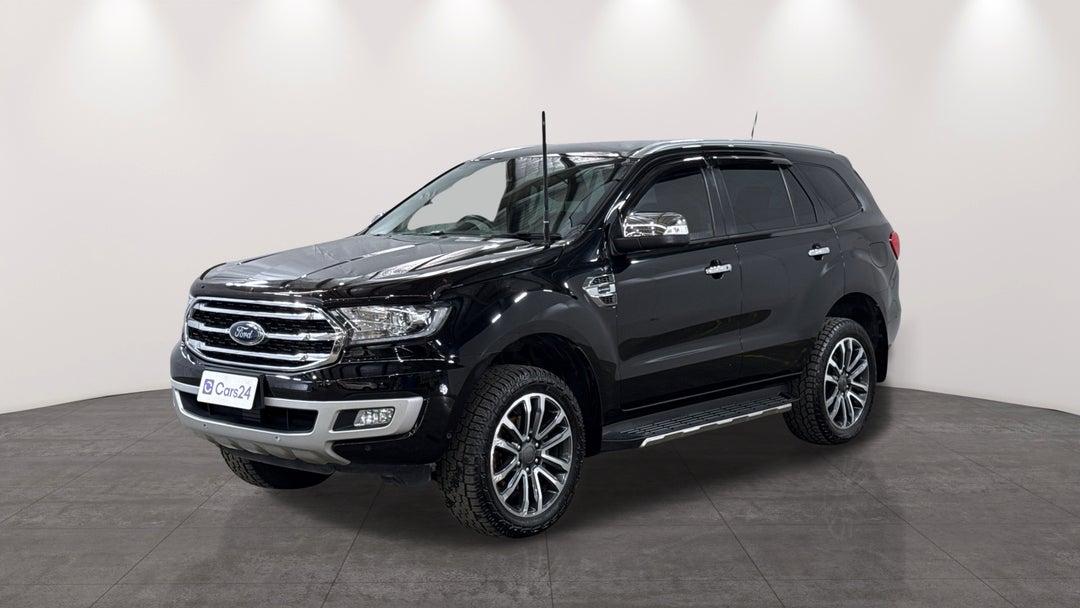 2019 Ford Everest Titanium (4WD 7 Seat), Automatic, 110075 km, Left Front Diagonal (45- Degree) View