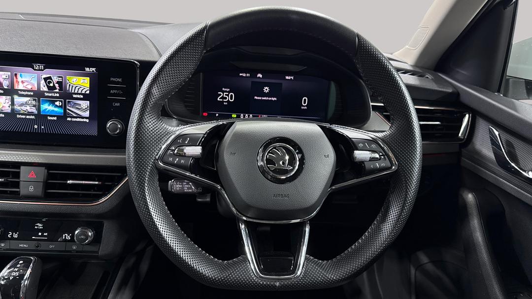 2022 SKODA Kamiq Style 85tsi, Automatic, 22817 km, Steering Wheel Close-up