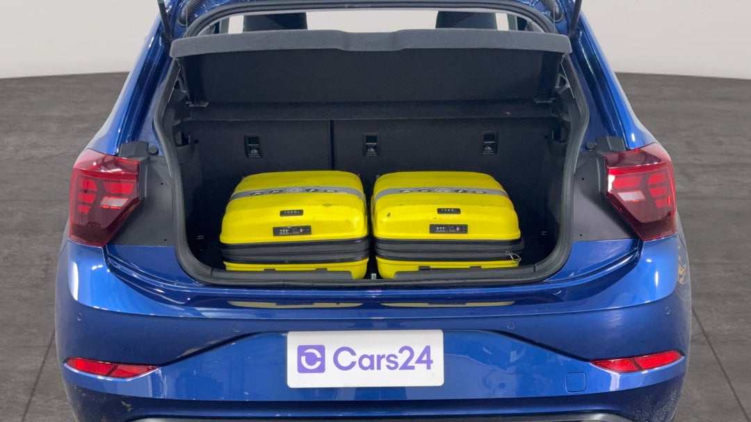 Boot Inside View with Luggage