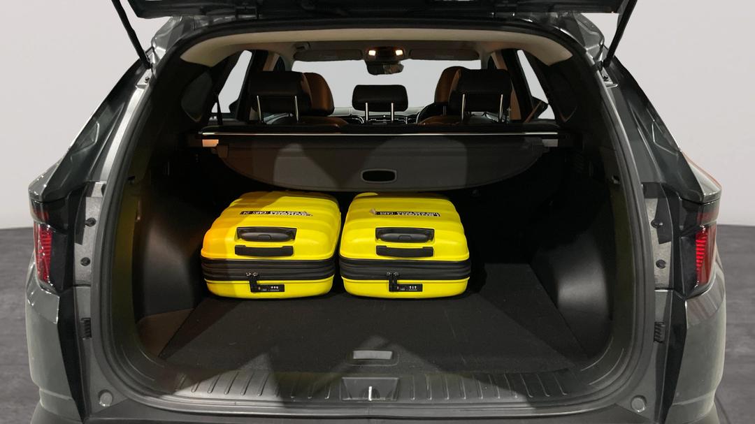 2022 Hyundai Tucson Elite (AWD), Automatic, 54183 km, Boot Inside View with Luggage