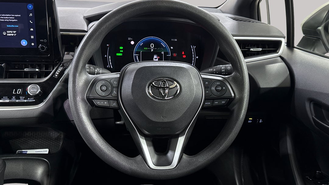 2024 Toyota Corolla Ascent Sport + Conv Pk Hybrid, Automatic, 25035 km, Steering Wheel Close-up