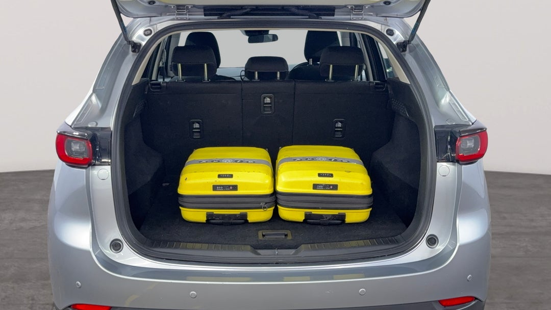 Boot Inside View with Luggage