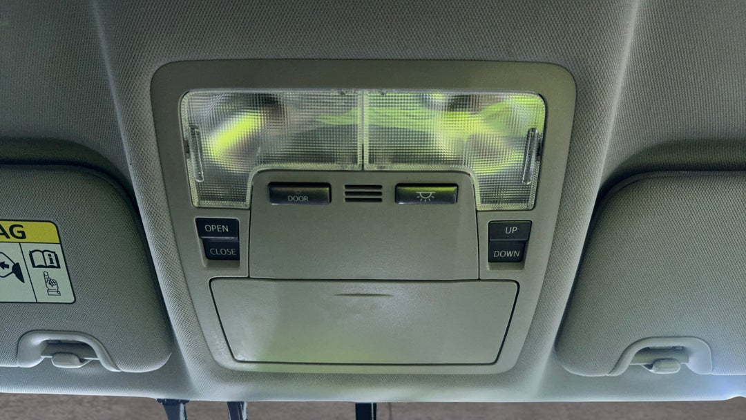 On-Roof Controls/Sunglass holder