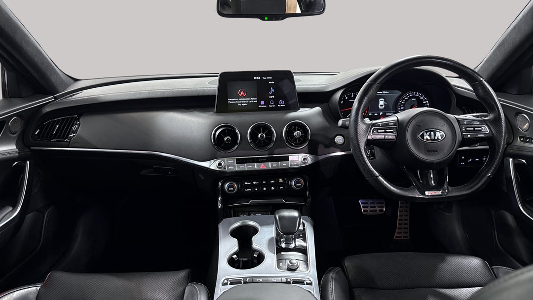 2019 Kia Stinger Gt (black Leather), Automatic, 141621 km, Dashboard View