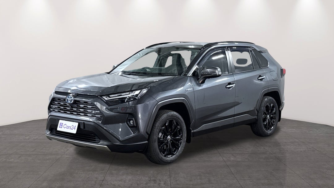 2022 Toyota RAV4 Cruiser (AWD) Hybrid, Automatic, 34669 km, Left Front Diagonal (45- Degree) View