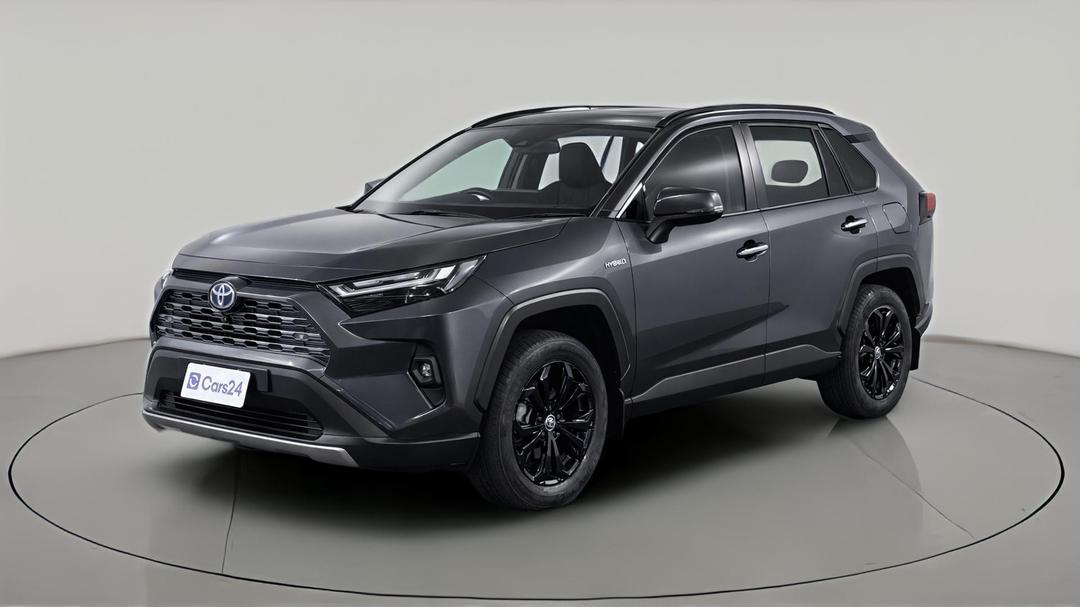 2022 Toyota RAV4 Cruiser (AWD) Hybrid, Automatic, 34669 km, Left Front Diagonal (45- Degree) View