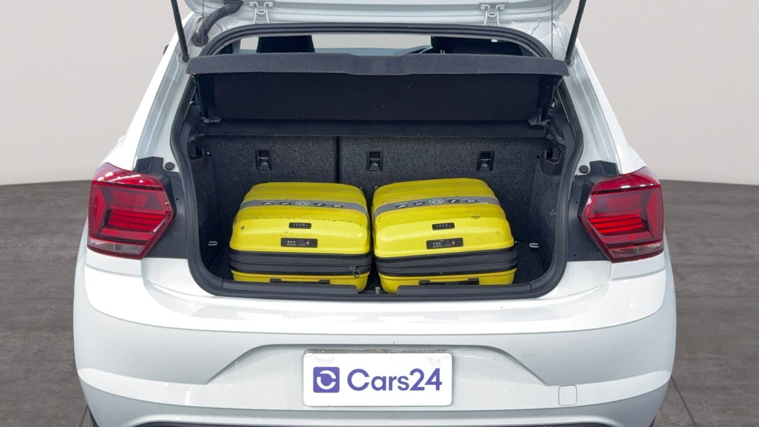 Boot Inside View with Luggage