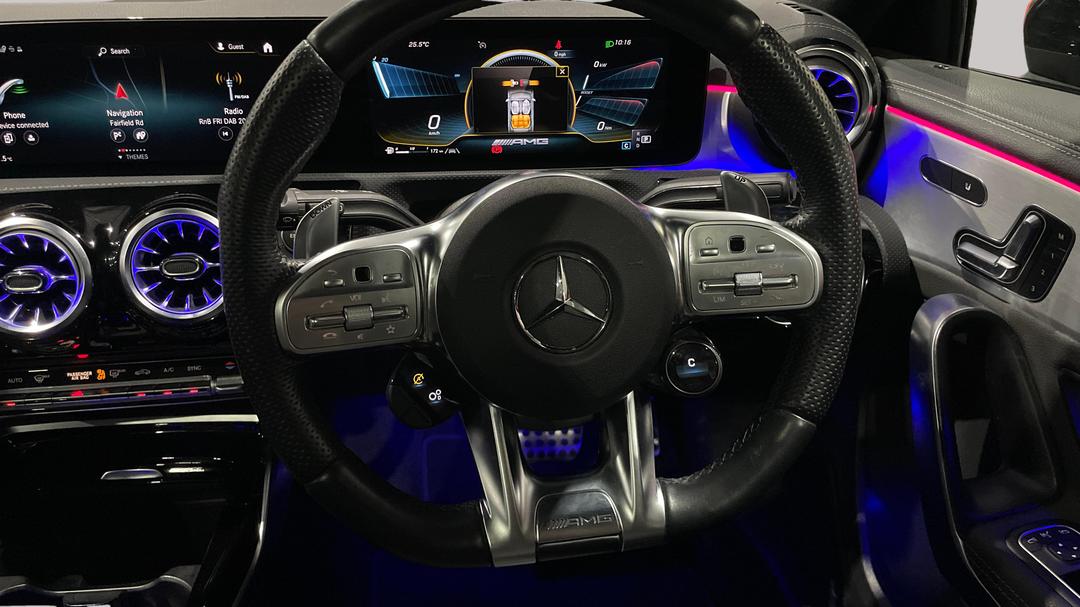 2022 Mercedes-amg A35 4matic, Automatic, 55418 km, Steering Wheel Close-up