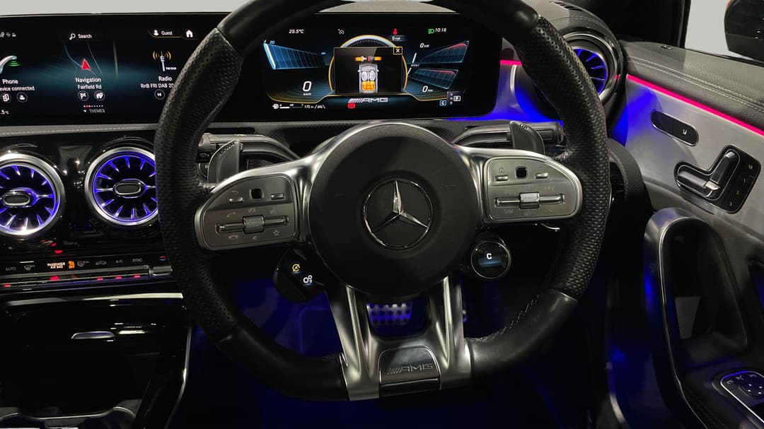 2022 Mercedes-amg A35 4matic, Automatic, 55418 km, Steering Wheel Close-up