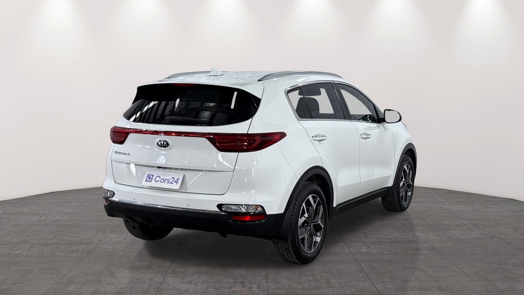 2019 Kia Sportage Sx+ (FWD), Automatic, 65343 km, Right Back Diagonal (45- Degree) View