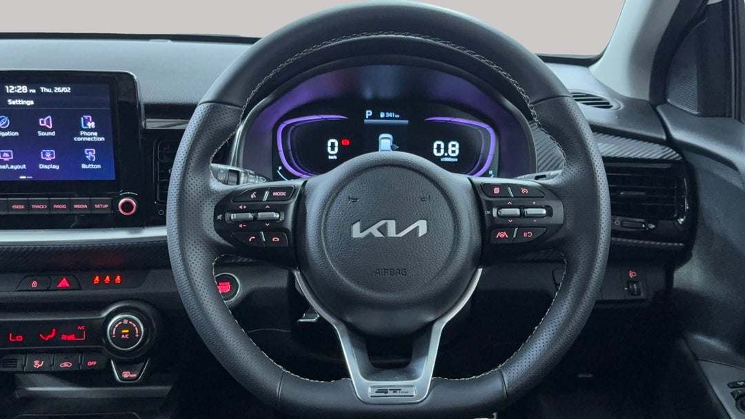 2024 Kia Stonic Gt-line, Automatic, 1441 km, Steering Wheel Close-up