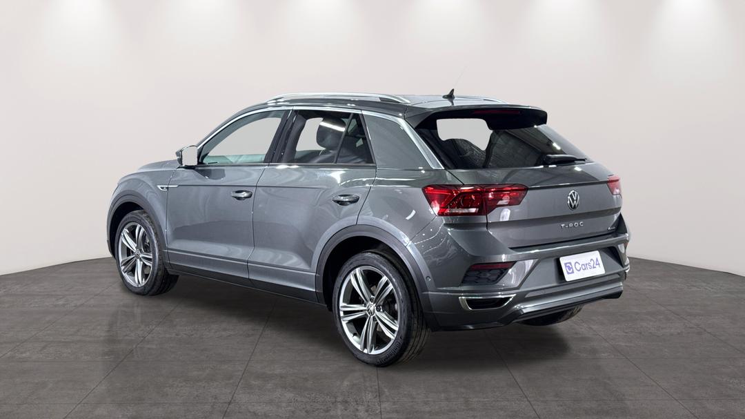 2021 Volkswagen T-roc 140tsi Sport, Automatic, 118322 km, Left Back Diagonal (45- Degree) View