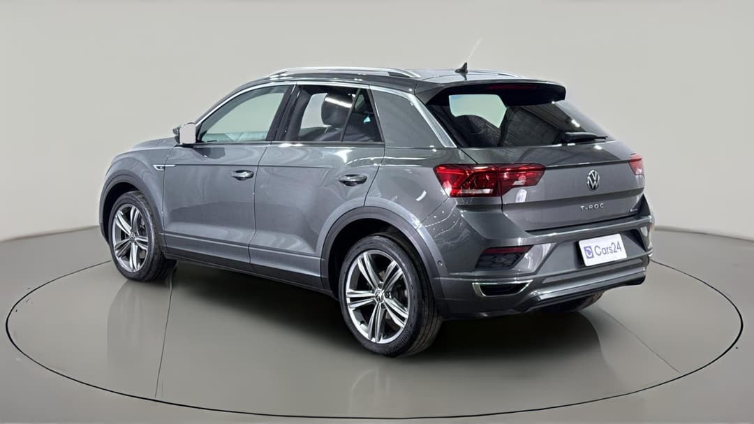 2021 Volkswagen T-roc 140tsi Sport, Automatic, 118322 km, Left Back Diagonal (45- Degree) View