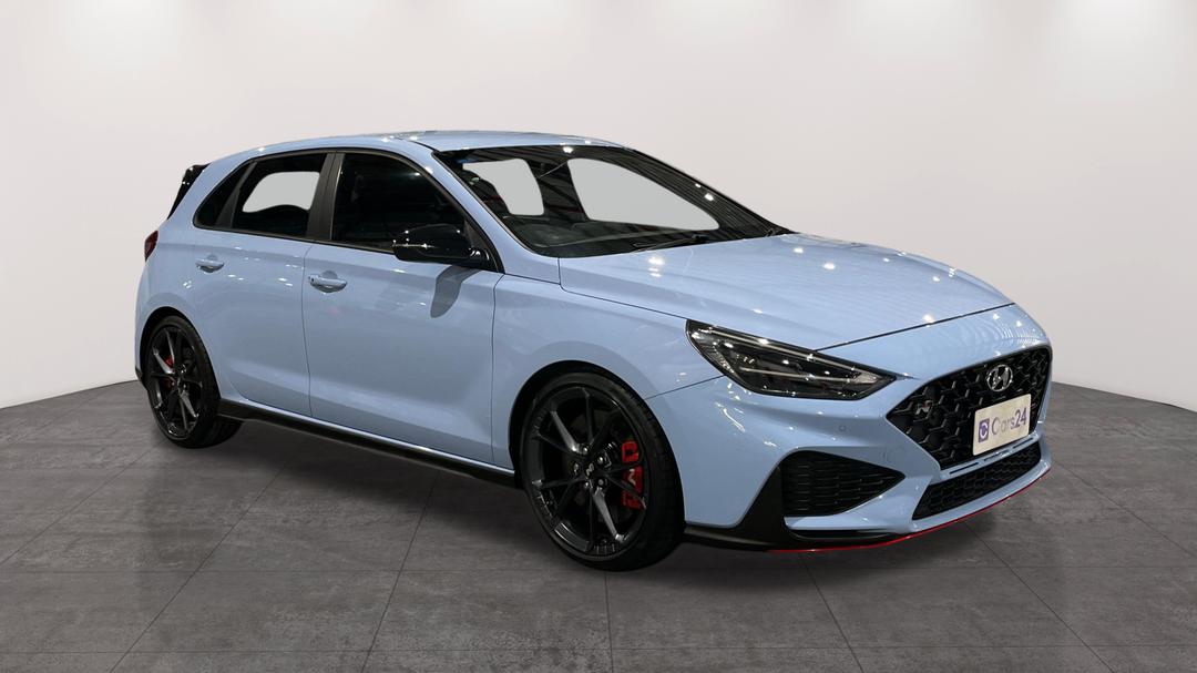 2021 Hyundai i30 N Line Premium, Manual, 31497 km, Right Front Diagonal (45- Degree) View