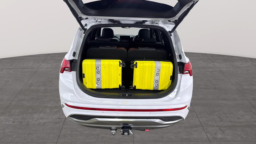 2023 Hyundai Santa Fe Highlander Crdi (AWD), Automatic, 31054 km, Boot Inside View with Luggage