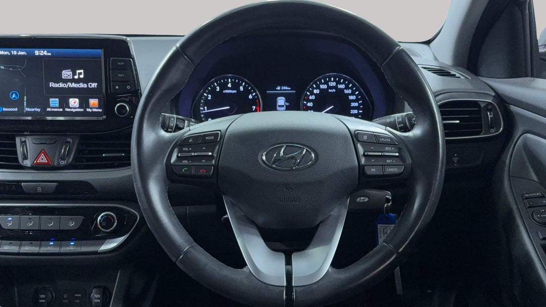 Steering Wheel Close-up