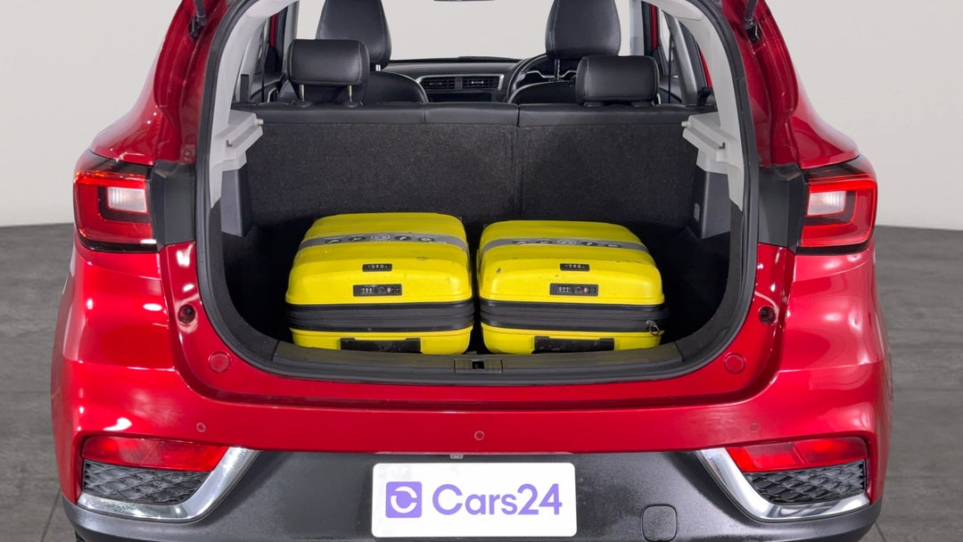 Boot Inside View with Luggage