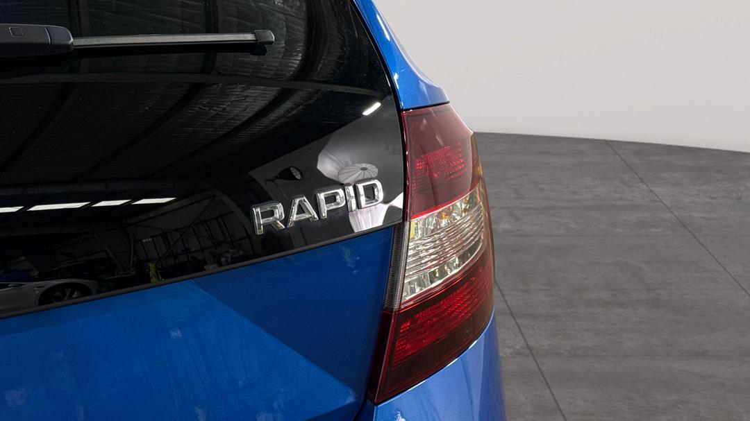 2018 SKODA Rapid Spaceback 92 Tsi, Automatic, 52040 km, Badge (Boot Right Side)