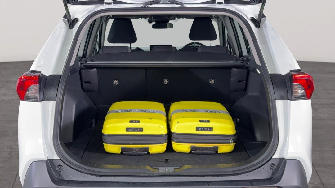 Boot Inside View with Luggage