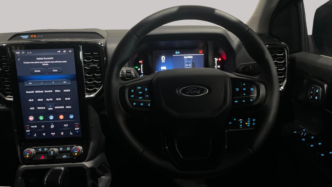 2024 Ford Everest Sport (RWD), Automatic, 6989 km, Steering Wheel Close-up
