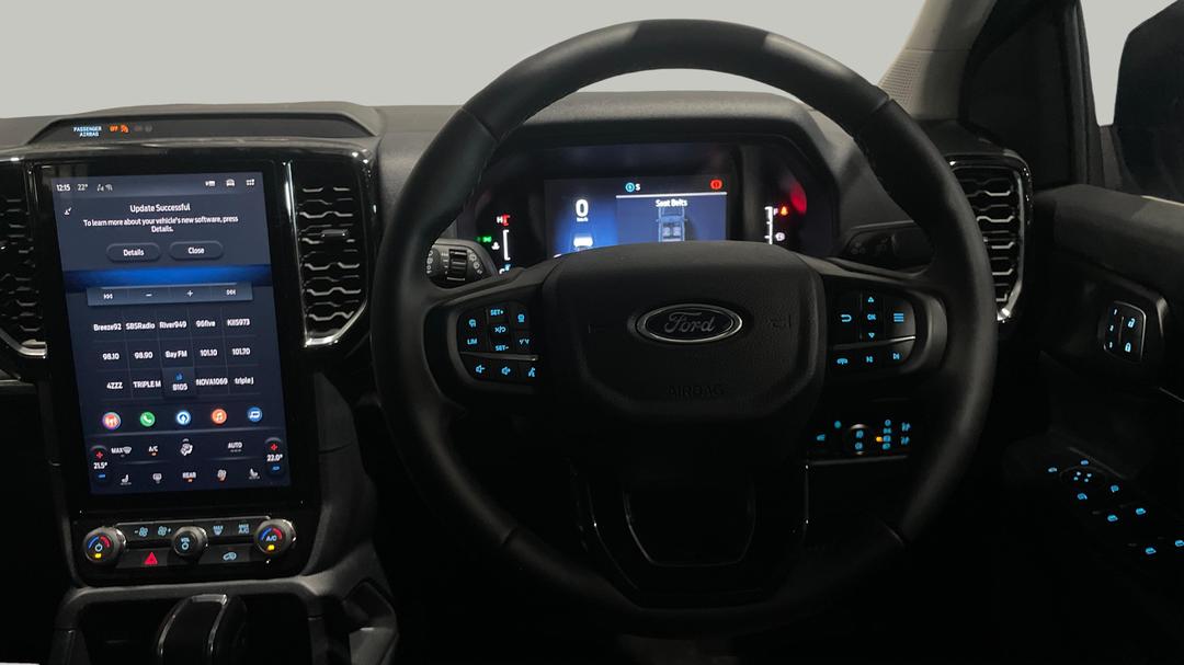 2024 Ford Everest Sport (RWD), Automatic, 6989 km, Steering Wheel Close-up