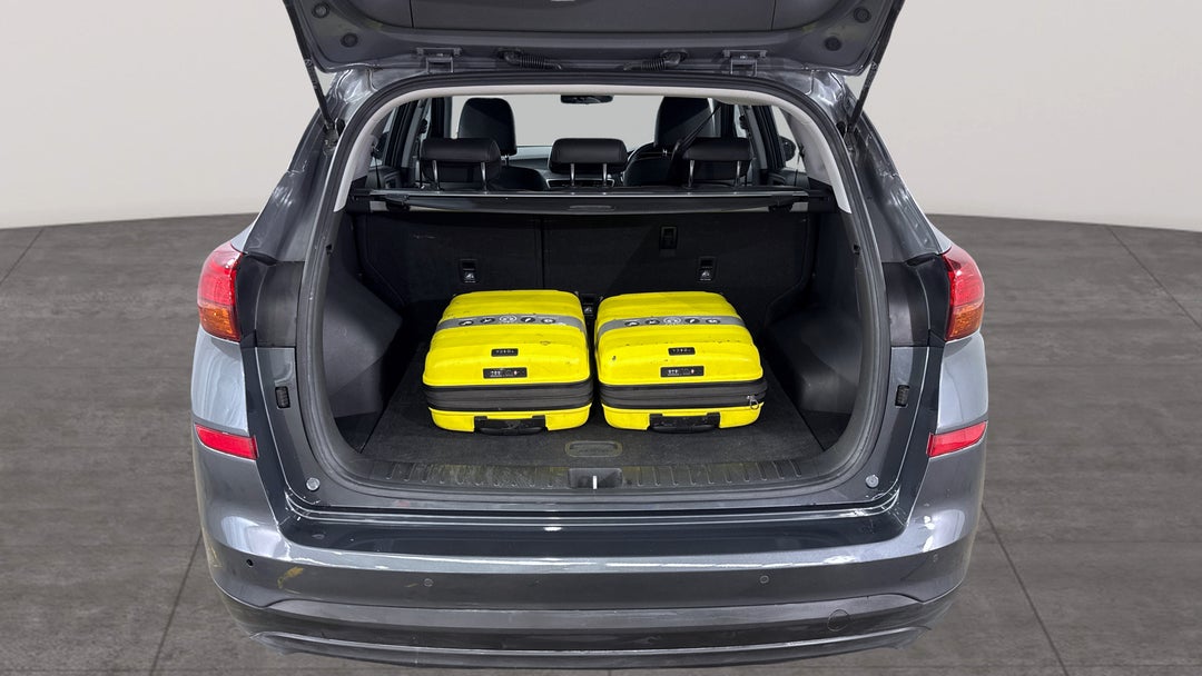 2018 Hyundai Tucson Active X (FWD), Automatic, 68959 km, Boot Inside View with Luggage