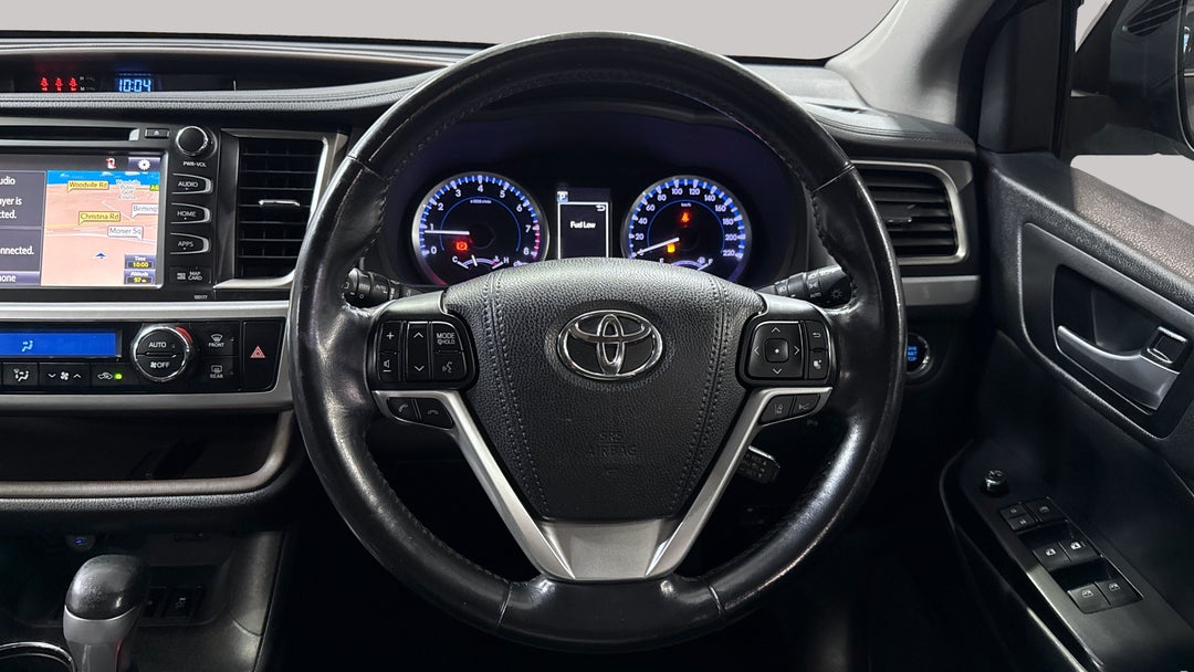 2018 Toyota Kluger Gxl (4x4), Automatic, 92363 km, Steering Wheel Close-up