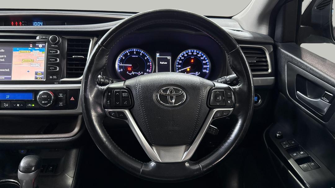 2018 Toyota Kluger Gxl (4x4), Automatic, 92363 km, Steering Wheel Close-up
