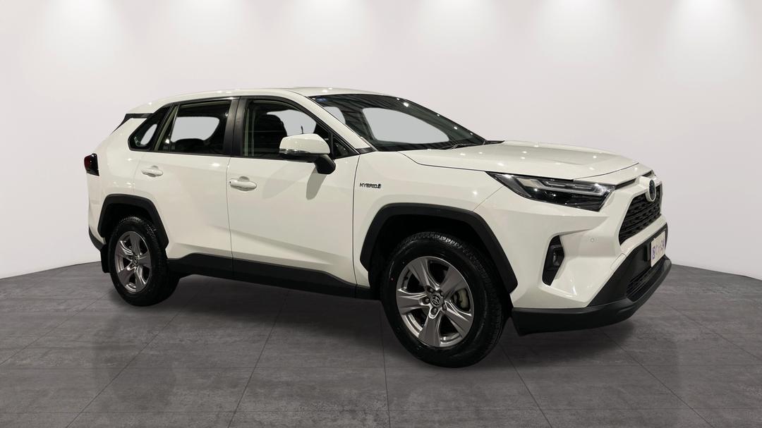 2023 Toyota RAV4 Gx (AWD) Hybrid, Automatic, 55263 km, Right Front Diagonal (45- Degree) View