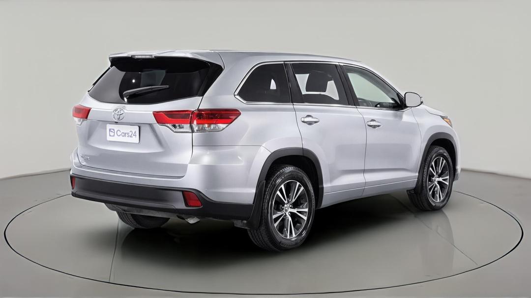 2018 Toyota Kluger Gx (4x2), Automatic, 76982 km, Right Back Diagonal (45- Degree) View