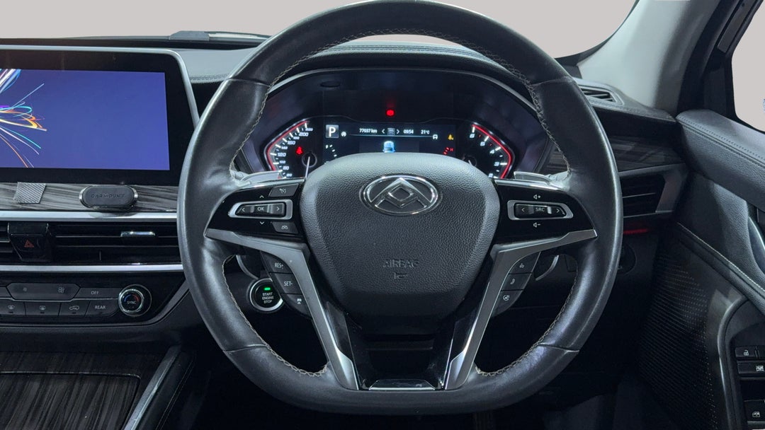 Steering Wheel Close-up