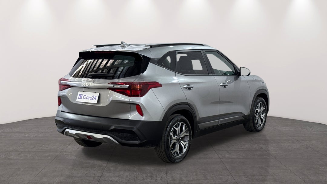 2021 Kia Seltos Sport+ (FWD), Automatic, 37856 km, Right Back Diagonal (45- Degree) View