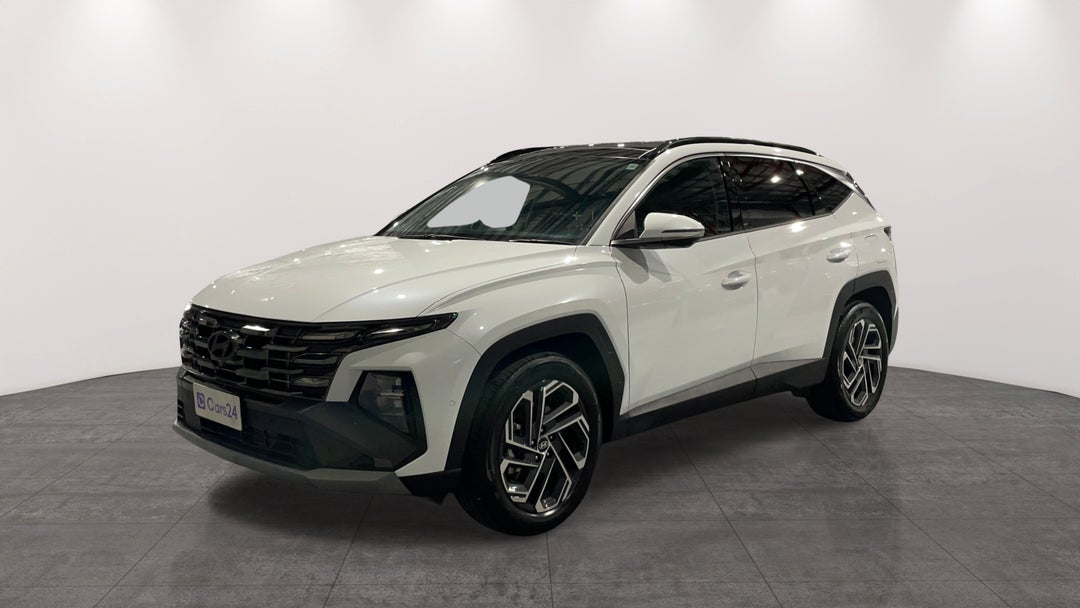 2025 Hyundai Tucson Premium Hybrid (AWD), Automatic, 10997 km, Left Front Diagonal (45- Degree) View