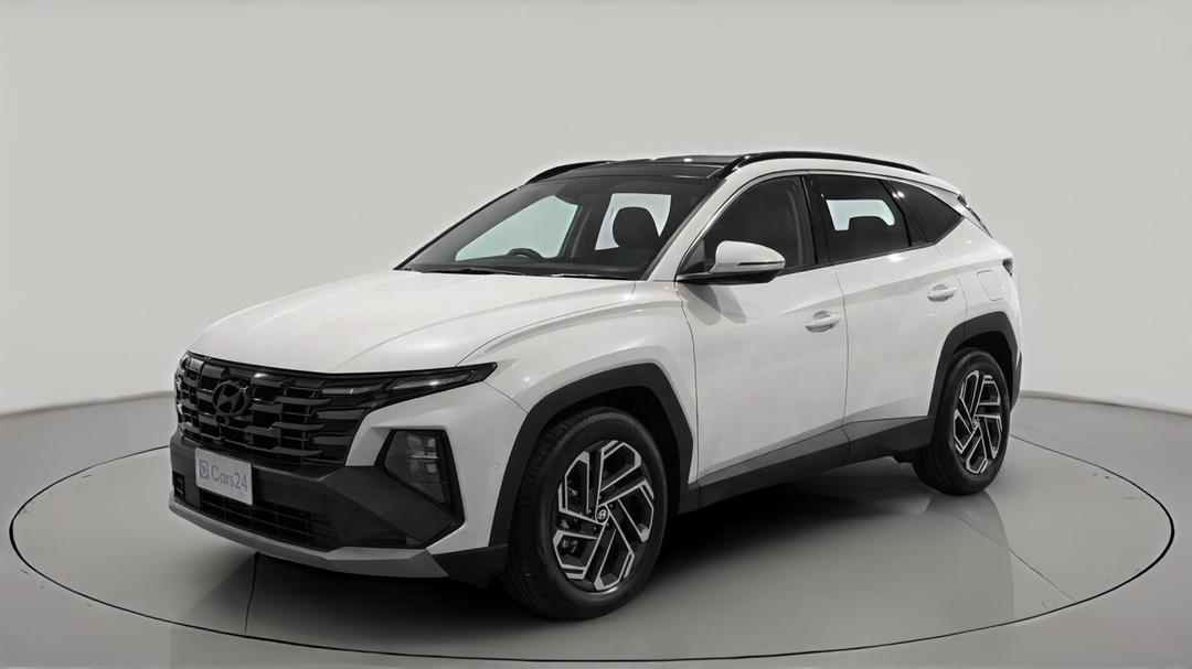 2025 Hyundai Tucson Premium Hybrid (AWD), Automatic, 10997 km, Left Front Diagonal (45- Degree) View