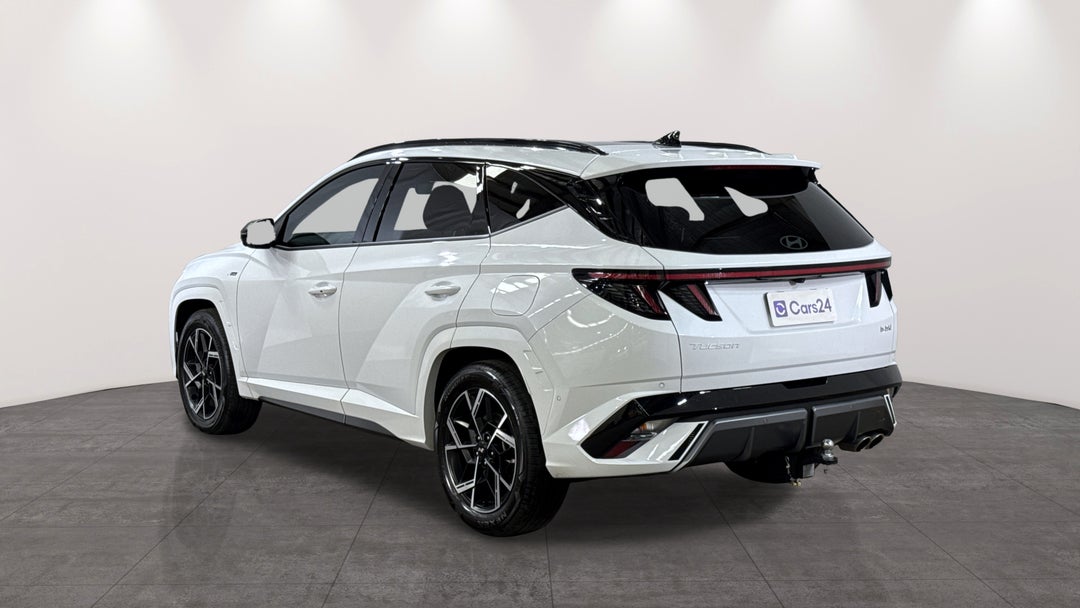 2025 Hyundai Tucson Premium N Line Hybrid (AWD), Automatic, 16163 km, Left Back Diagonal (45- Degree) View