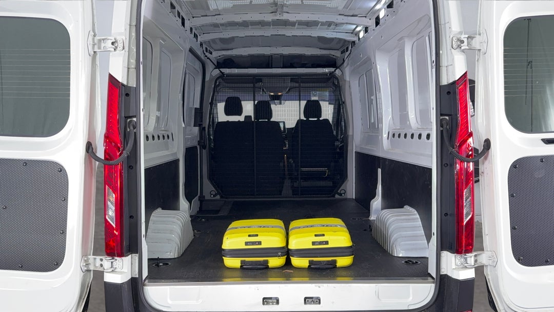 Boot Inside View with Luggage