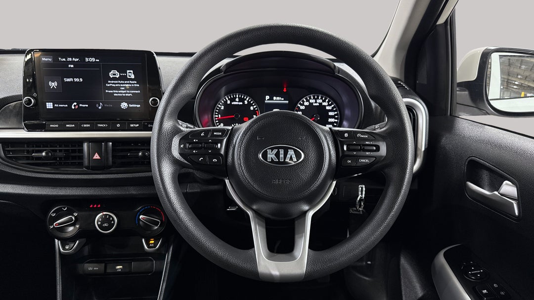 2021 Kia Picanto S (pe), Automatic, 9347 km, Steering Wheel Close-up