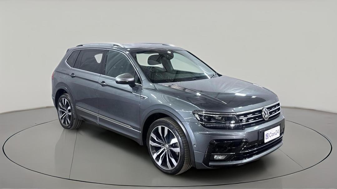 2019 Volkswagen Tiguan Allspace 162 Tsi Highline, Automatic, 63317 km, Right Front Diagonal (45- Degree) View