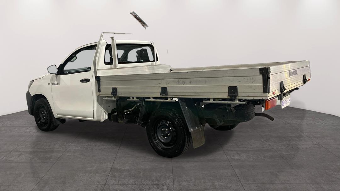 2017 Toyota Hilux Workmate, Manual, 97440 km, Left Back Diagonal (45- Degree) View