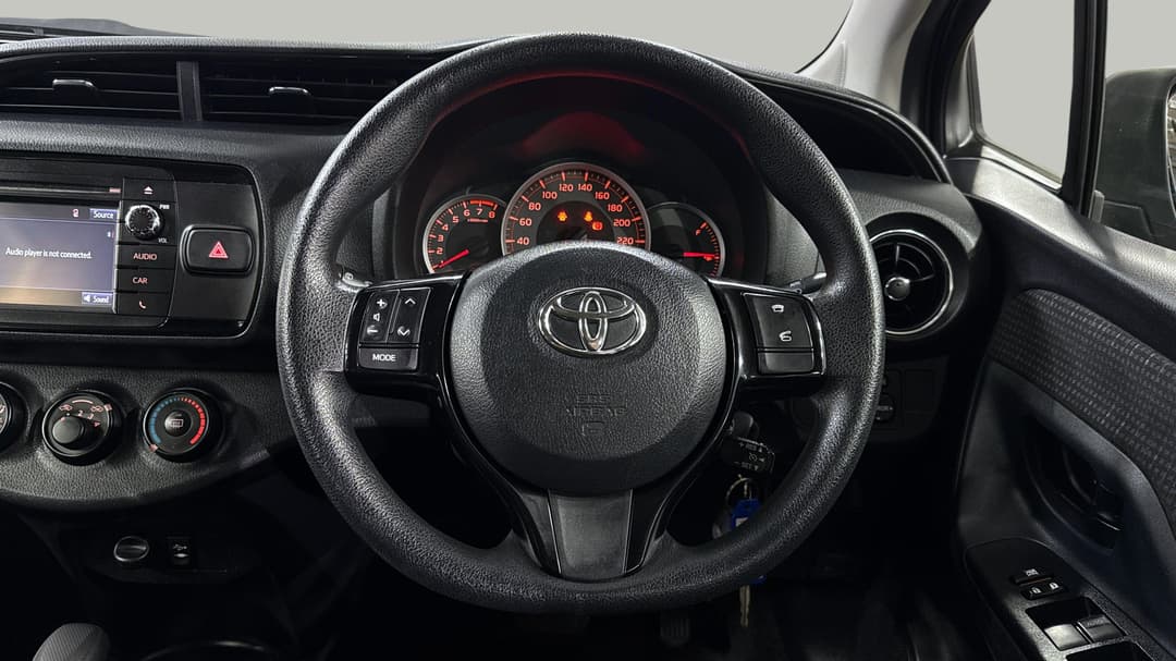 2017 Toyota Yaris Ascent, Automatic, 46118 km, Steering Wheel Close-up