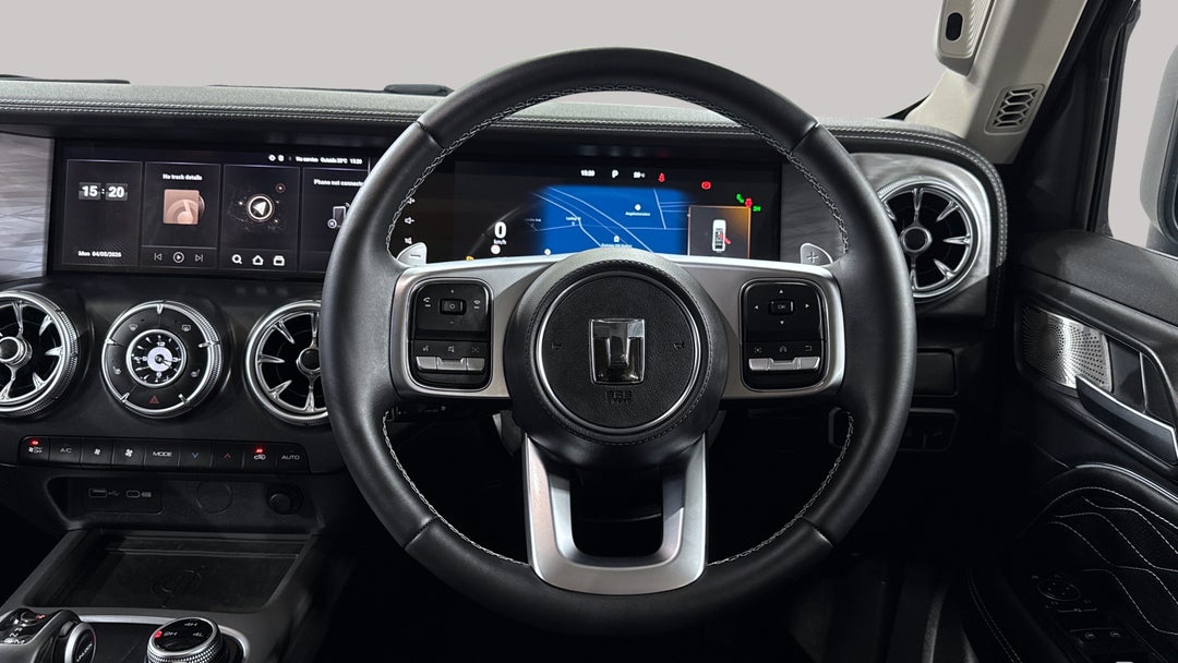2025 GWM Tank 300 Ultra Diesel, Automatic, 3424 km, Steering Wheel Close-up