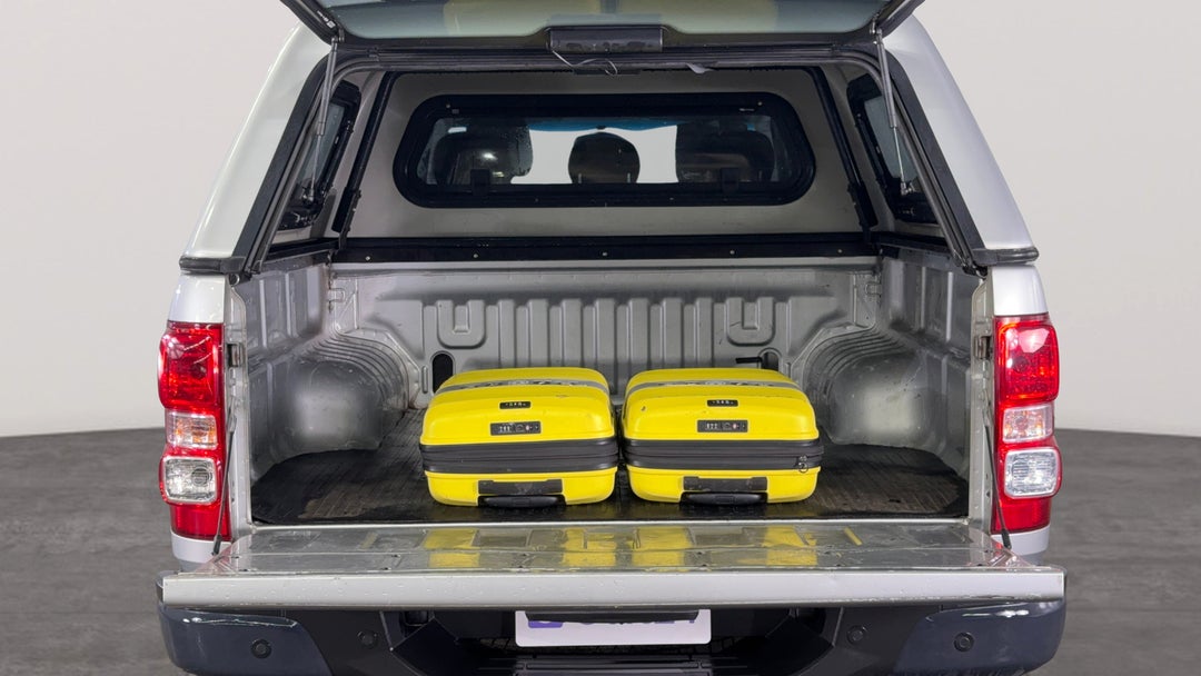 Boot Inside View with Luggage