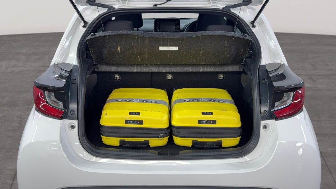 Boot Inside View with Luggage