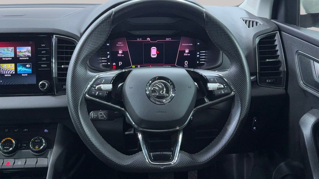 2020 SKODA Karoq 110tsi, Automatic, 55168 km, Steering Wheel Close-up